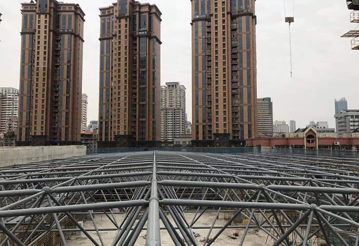 肥城物流网架厂家